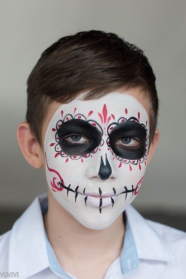 29 top idées de maquillages d'Halloween pour homme 15