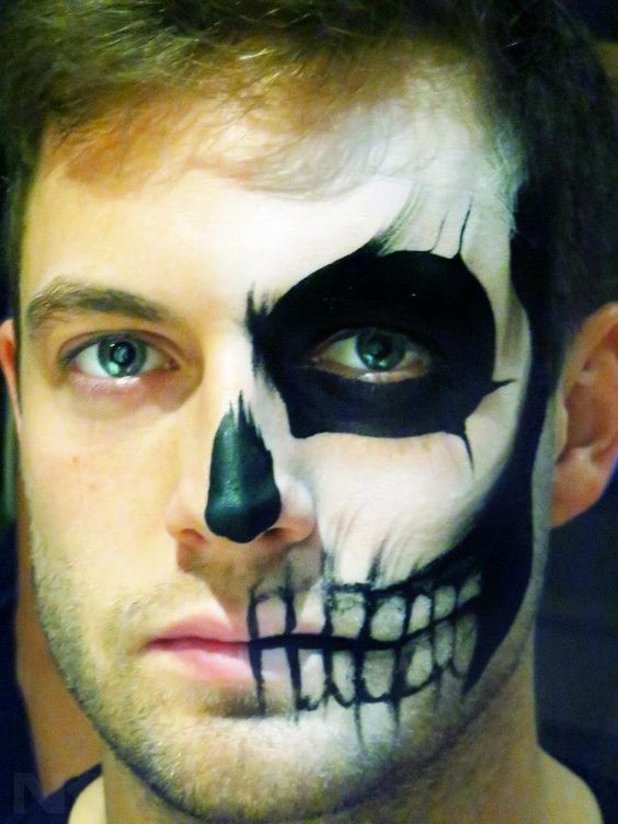 29 top idées de maquillages d'Halloween pour homme 20