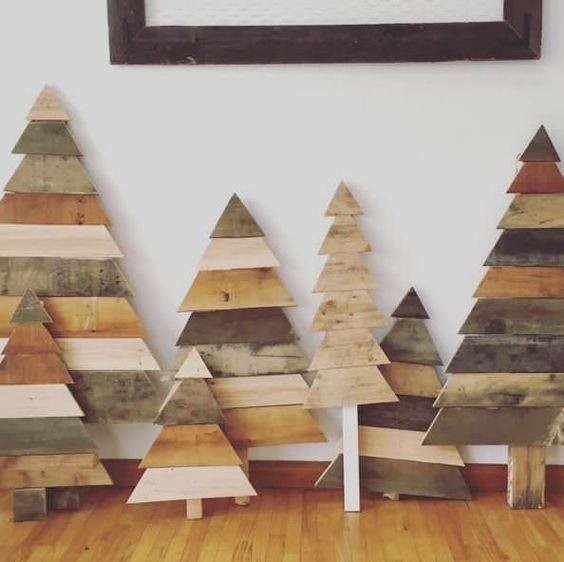 42 Sapins de Noël en bois à fabriquer soi-même 7