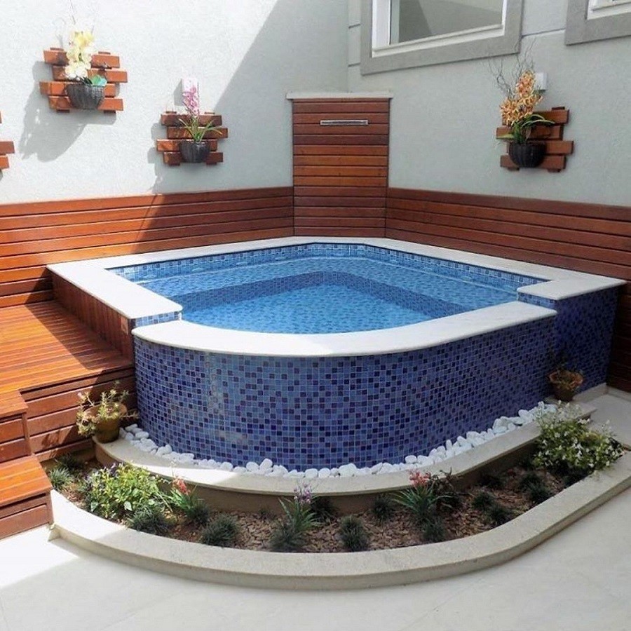 21 mini piscines à réaliser dans un mini jardins 7