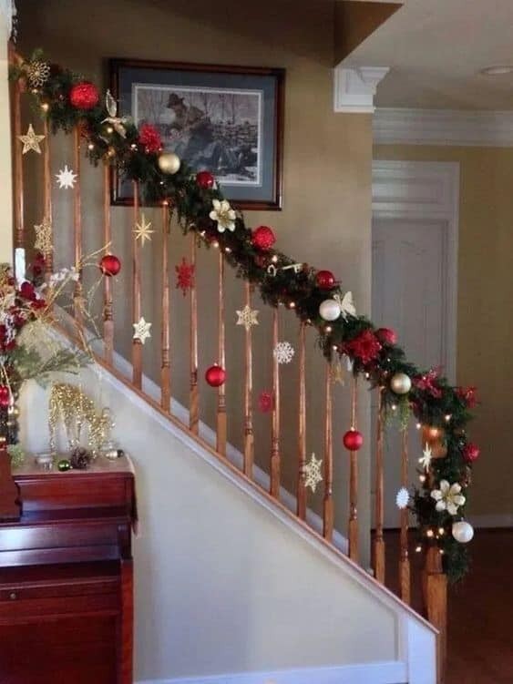 80 idées pour décorer votre maison pour Noël 12