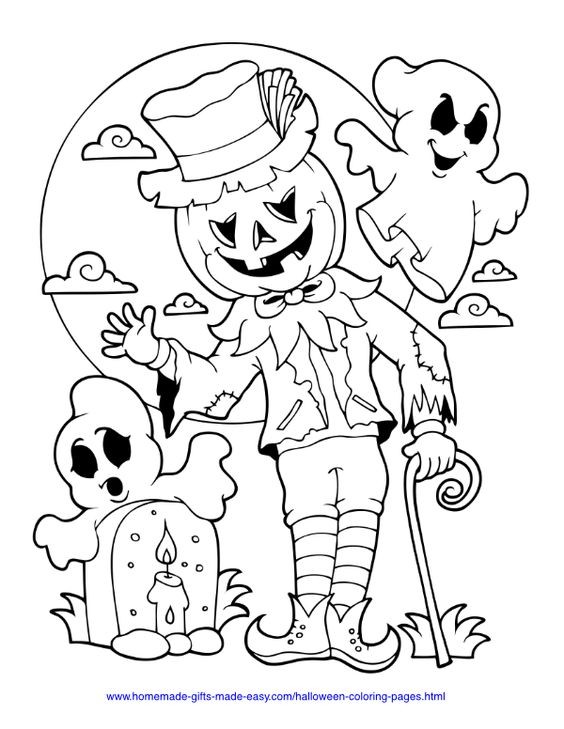 66 Coloriages Halloween Gratuits à Imprimer 1
