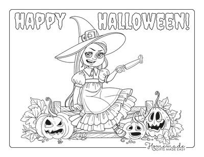 66 Coloriages Halloween Gratuits à Imprimer 35