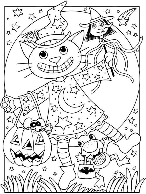 66 Coloriages Halloween Gratuits à Imprimer 54