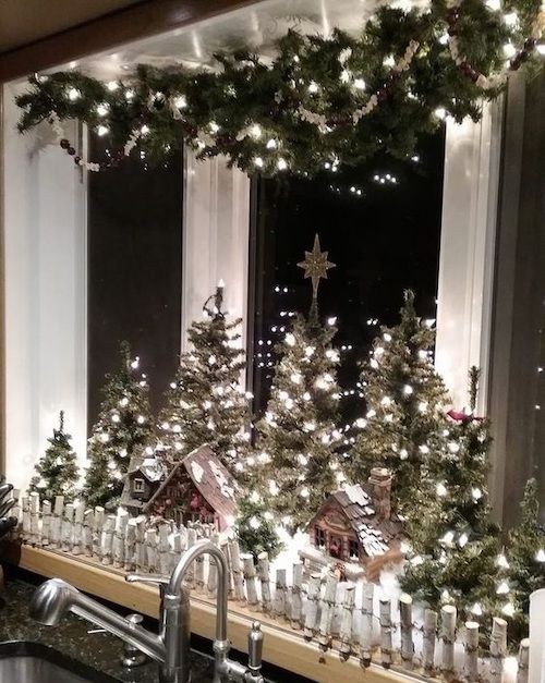 12 Idées de déco de Noël pour embellir la fenêtre 8