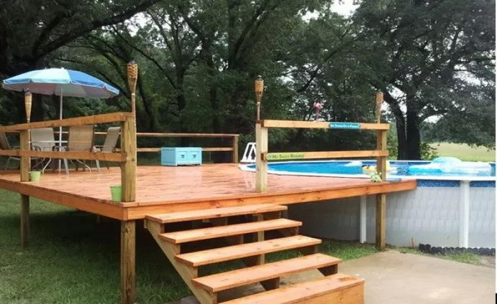 30 idées de terrasses en bois pour l'arrière de la maison 2