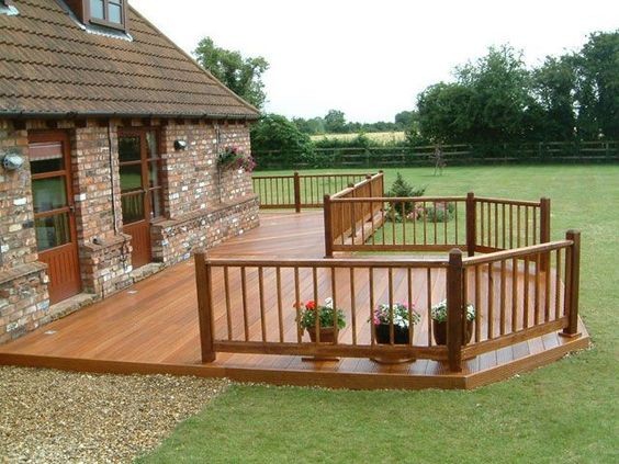 30 idées de terrasses en bois pour l'arrière de la maison 5