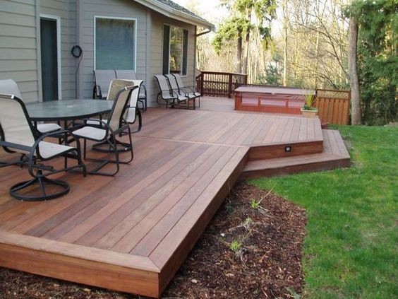 30 idées de terrasses en bois pour l'arrière de la maison 6