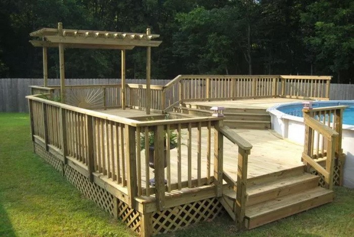 30 idées de terrasses en bois pour l'arrière de la maison 7