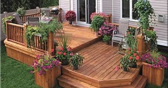30 idées de terrasses en bois pour l'arrière de la maison 10