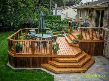 30 idées de terrasses en bois pour l'arrière de la maison 15