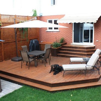 30 idées de terrasses en bois pour l'arrière de la maison 25