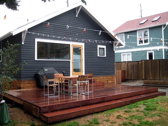 30 idées de terrasses en bois pour l'arrière de la maison 27