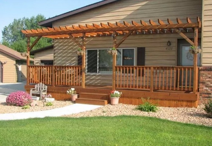 30 idées de terrasses en bois pour l'arrière de la maison 30