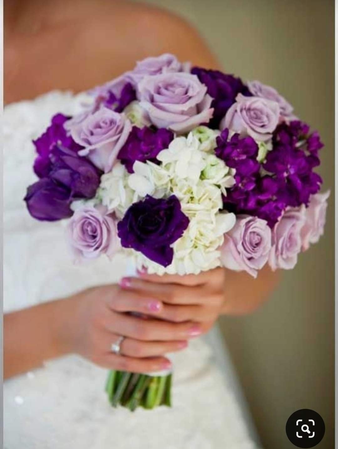 33 idées de décorations de mariage dans les tons violet 3