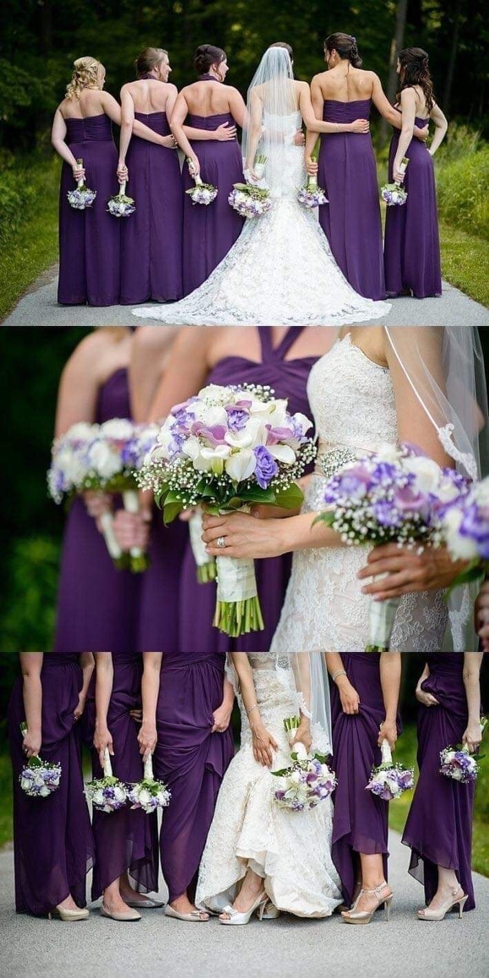 33 idées de décorations de mariage dans les tons violet 30