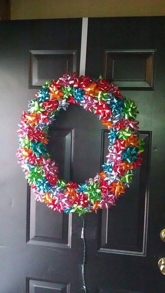 34 belles décorations de Noël pour votre porte 13