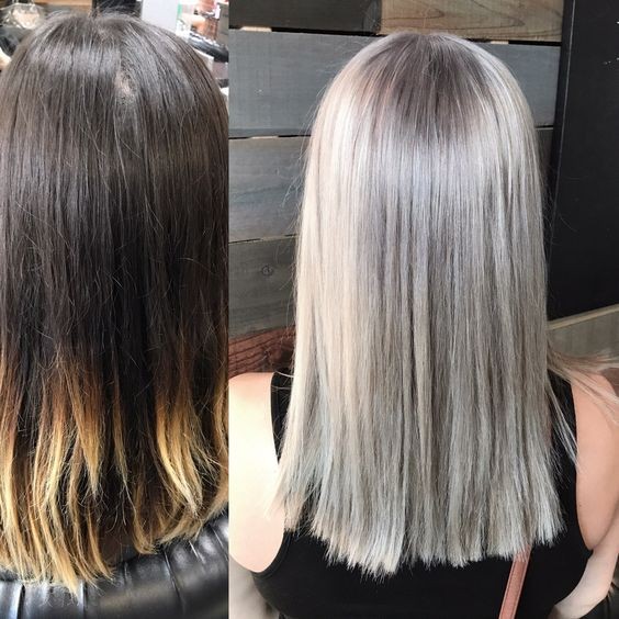52 colorations cheveux patine avant après