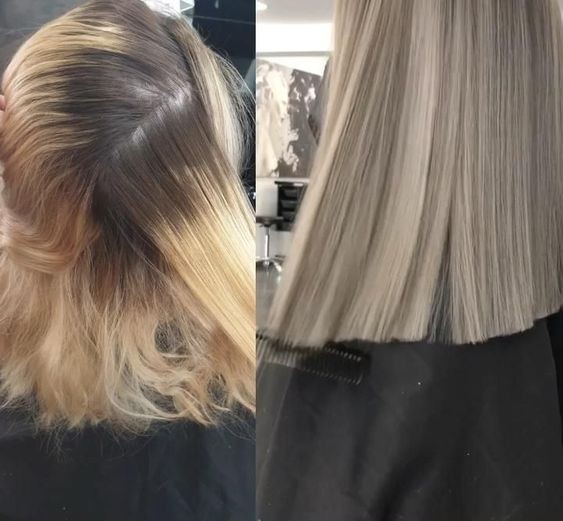 52 colorations cheveux patine avant après