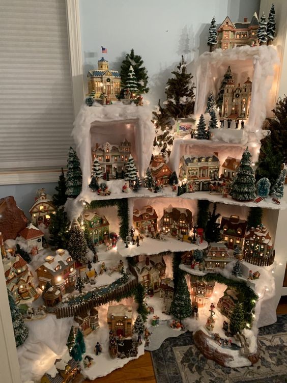 8 décors de Noël à faire avec des caisses en bois 4