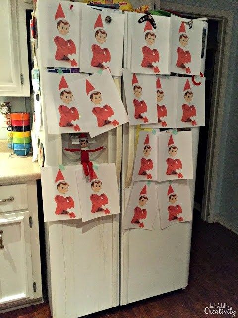 102 idées hilarantes d'elfes sur l'étagère qui rendront votre Noël magique 36