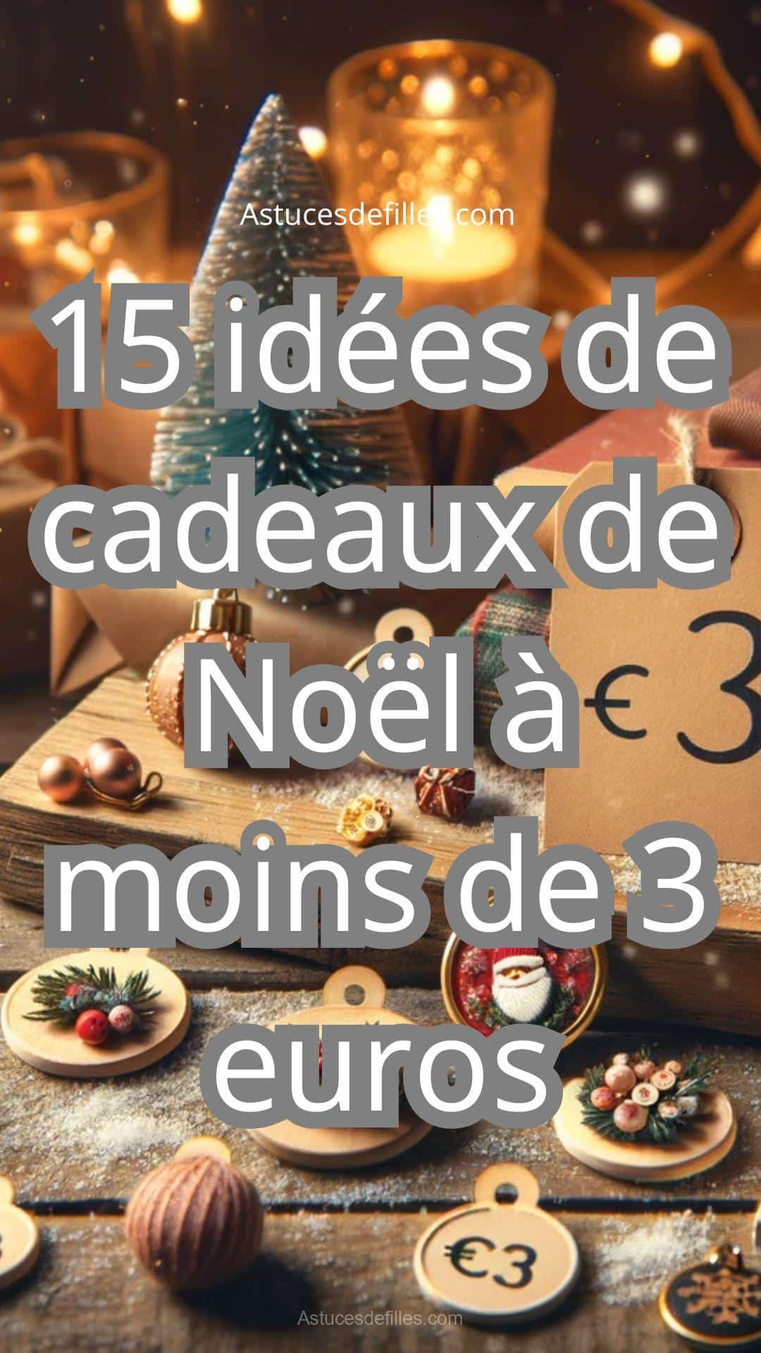 15 idées de cadeaux de Noël à moins de 3 euros 17