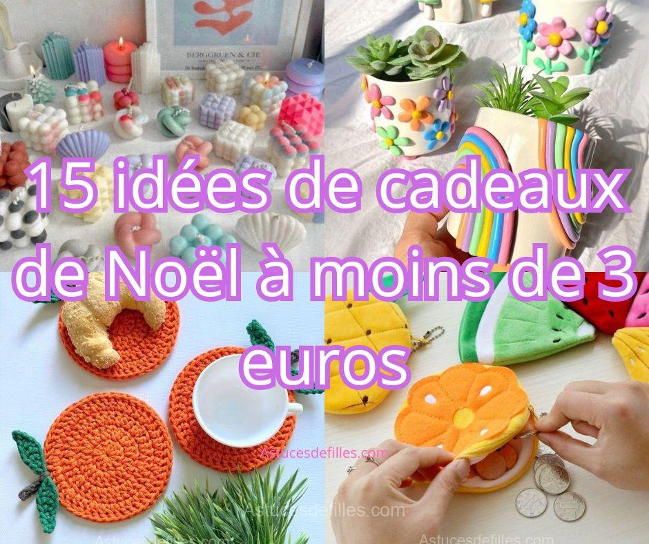 15 idées de cadeaux de Noël à moins de 3 euros 1