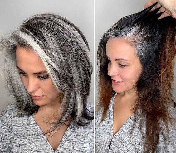 17 idées de colorations grises pour sublimer vos cheveux 18