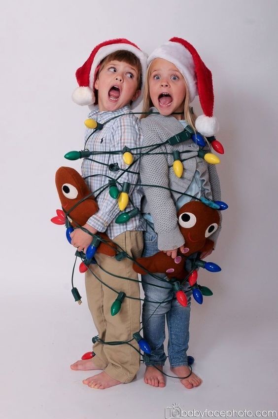 17 Idées de séances photos de famille à faire à Noël 2