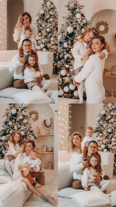 17 Idées de séances photos de famille à faire à Noël 21