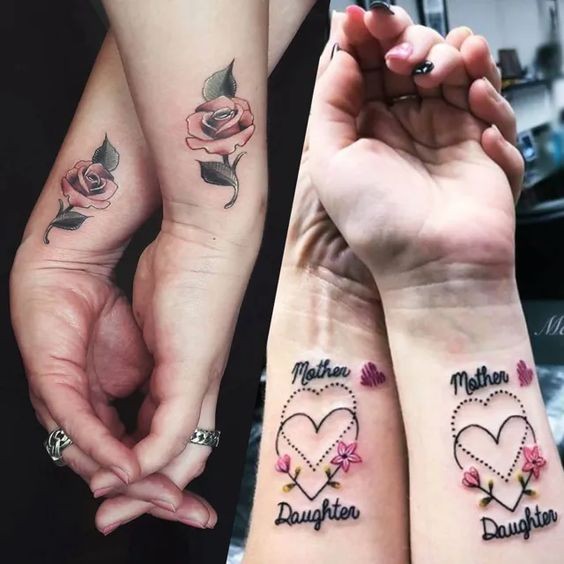 25 petits tatouages ​sœurs pour célébrer votre lien spécial 32
