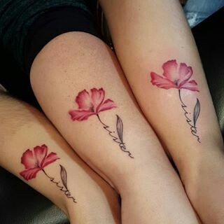 25 petits tatouages ​sœurs pour célébrer votre lien spécial 40