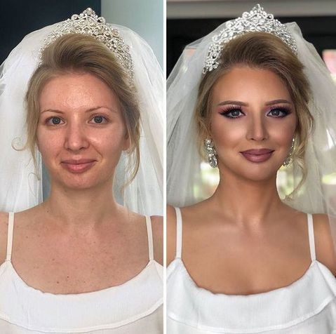 26 maquillages de mariée brune à couper le souffle 8