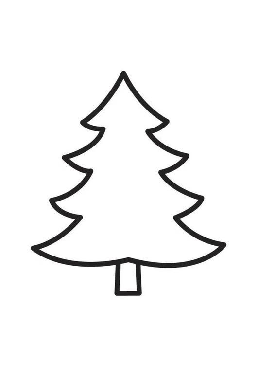 30 Dessins de Sapins de Noël à Imprimer et à Colorier 19