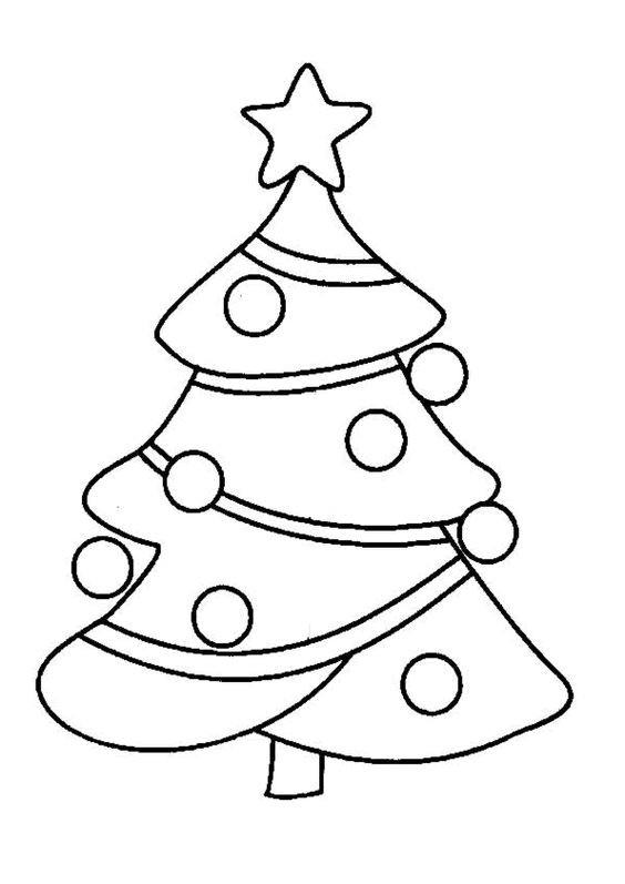 30 Dessins de Sapins de Noël à Imprimer et à Colorier 22