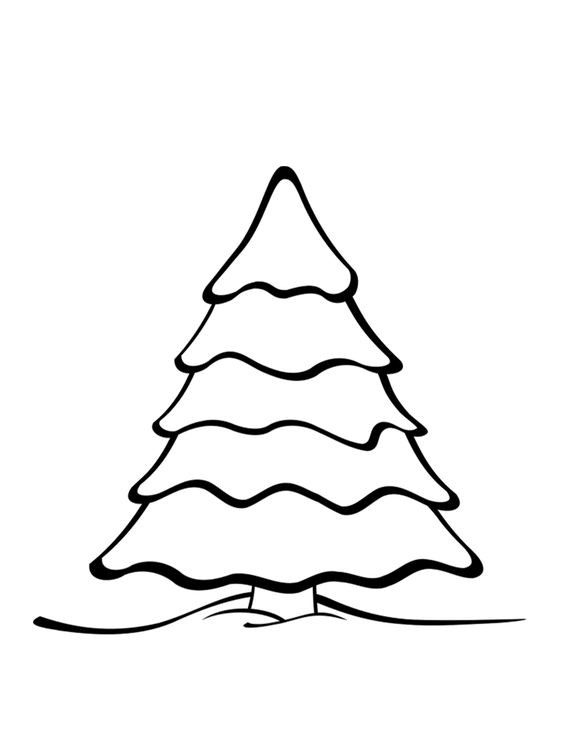 30 Dessins de Sapins de Noël à Imprimer et à Colorier 27