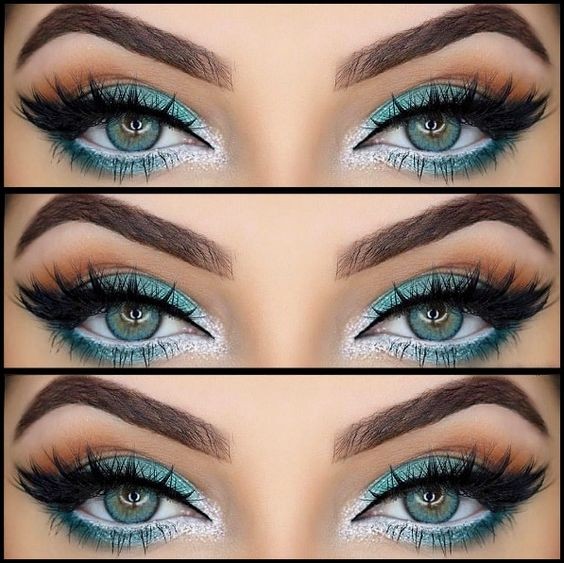 31 maquillages de mariée pour des yeux bleus éblouissants 2 31 maquillages de mariée pour des yeux bleus éblouissants 2