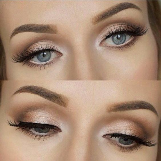 31 maquillages de mariée pour des yeux bleus éblouissants 19 31 maquillages de mariée pour des yeux bleus éblouissants 19