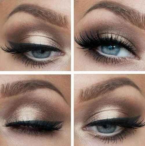 31 maquillages de mariée pour des yeux bleus éblouissants 26 31 maquillages de mariée pour des yeux bleus éblouissants 26