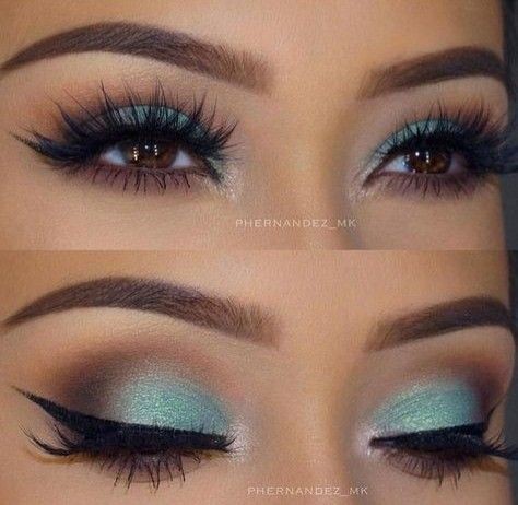 31 maquillages de mariée pour des yeux bleus éblouissants 4