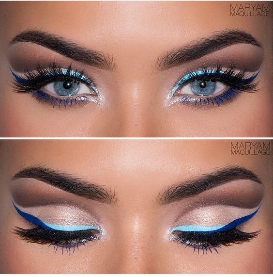 31 maquillages de mariée pour des yeux bleus éblouissants 31