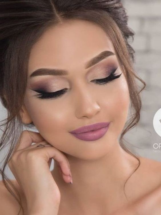 32 maquillages de mariée pour les yeux marrons 2