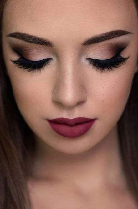 32 maquillages de mariée pour les yeux marrons 13