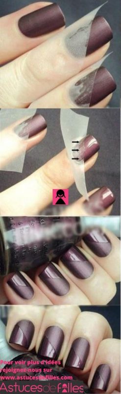 49 idées simples à réaliser pour une manucure originale 4 49 idées simples à réaliser pour une manucure originale 4
