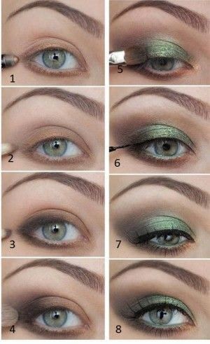 Comment faire briller vos yeux verts comme de l'émeraude avec le maquillage 11