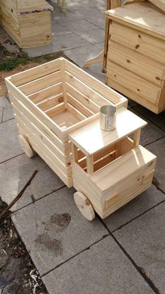 35 Idées de camions en bois à fabriquer soi-même 1