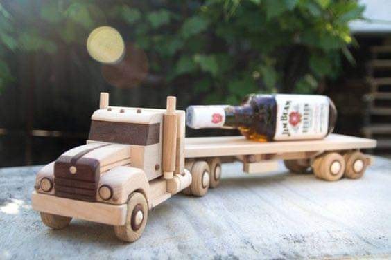 35 Idées de camions en bois à fabriquer soi-même 32