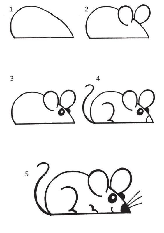 Comment dessiner - dessin étape par étape pour les enfants 4