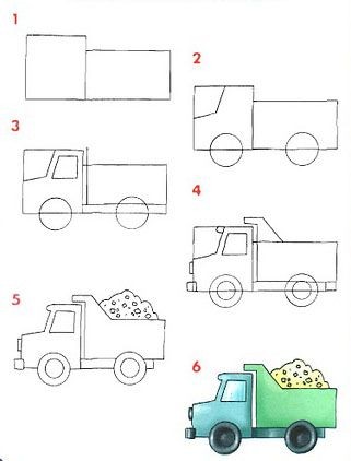 Comment dessiner - dessin étape par étape pour les enfants 9