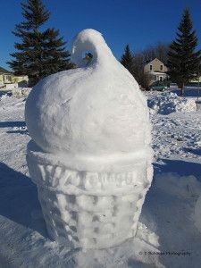 39 idées de bonhommes de neige à faire soi-même 2